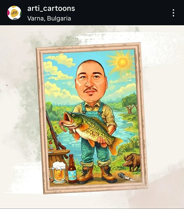 Дигитална Карикатура