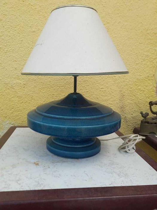 Veioza portelan albastra