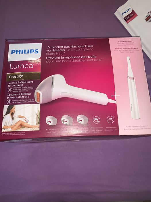 Фотоепилатор Philips Lumea Prestige с 4 приставки