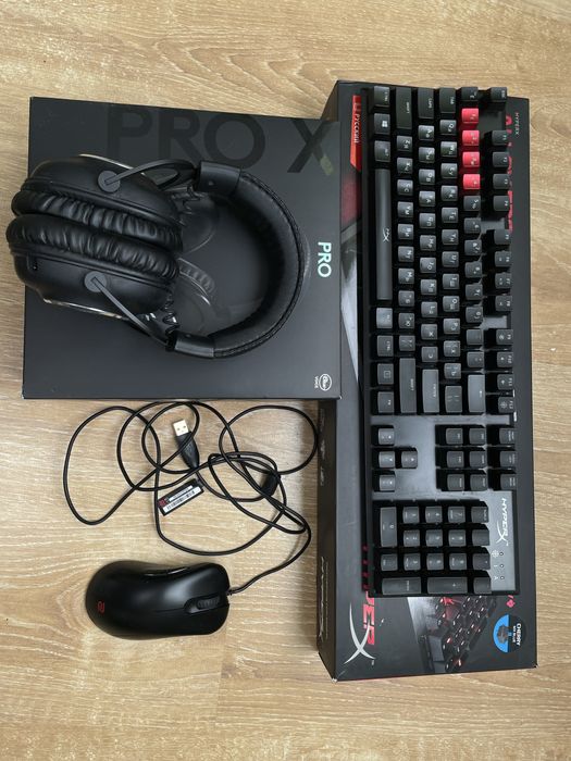 Игровой комплект Logitech / Zowie / HyperX
