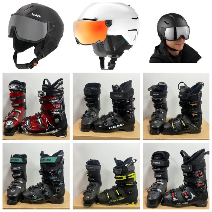 Clapari schi ski Atomic fischer k2 salomon head tecnica lange dalbello