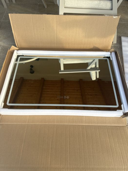 Oglinda inteligenta cu led 100/60 cm