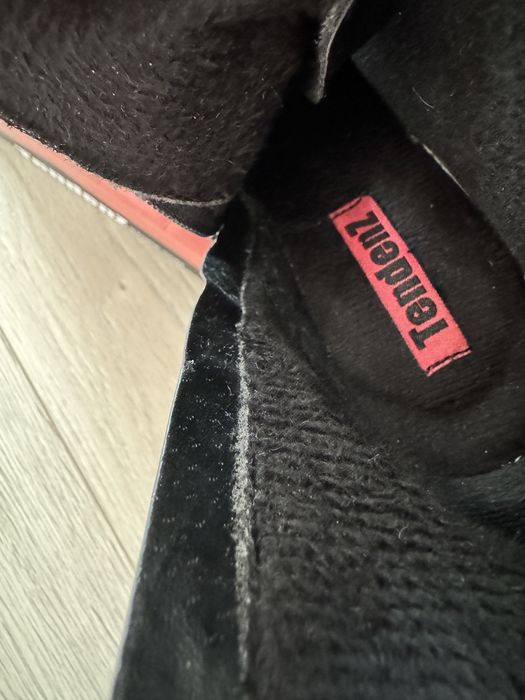 Боти на ток Тенденз - Tendenz / черни, кожени размер 36