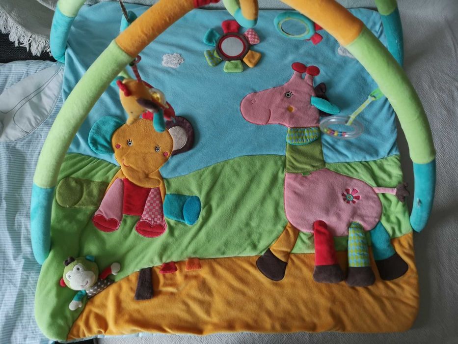 Salteluta de joaca si activitati interactiv bebeluși +husa FEHN