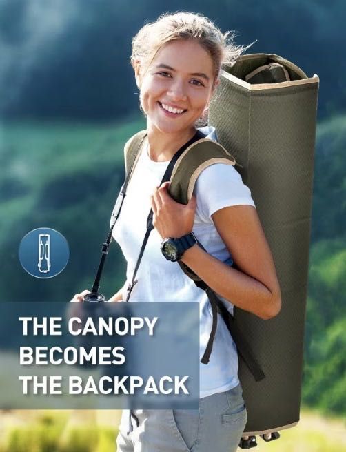 Scaun pliabil cu baldachin, pentru Pescuit, Camping, Gradina, Curte