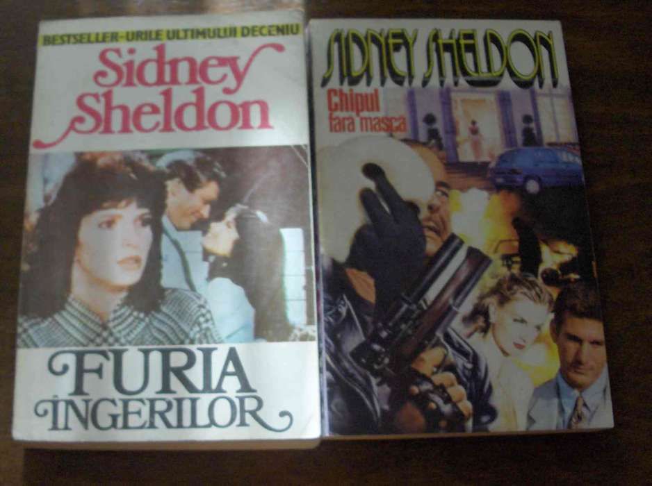 Romane diverse de Sidney Sheldon, editii noi si vechi