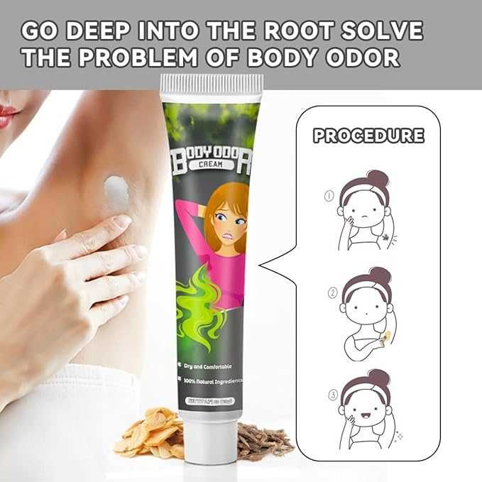 Крем против изпотяване и неприятна миризма Body Odor Cream