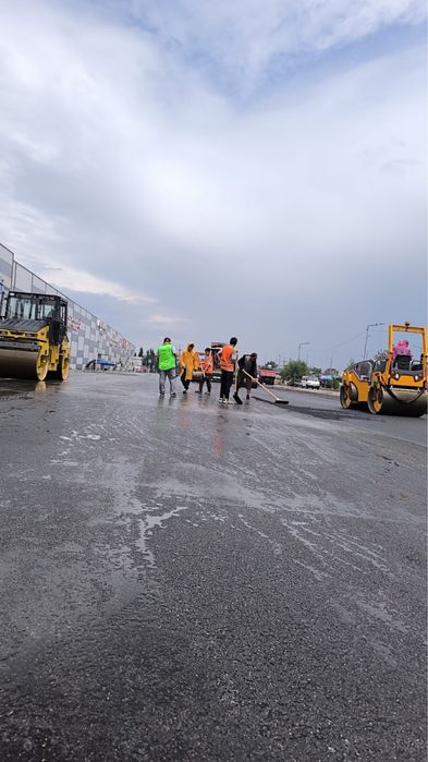 Асфальт,благоустройство, укладка асфльта