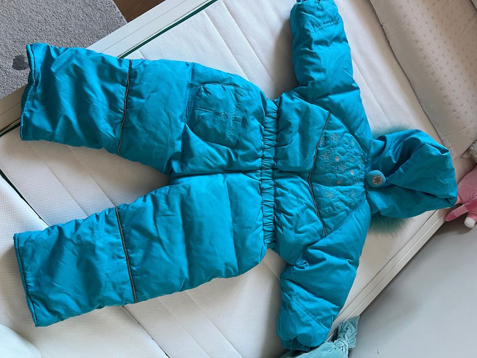 Детски космонавт/зимен гащеризон, 80-86 см