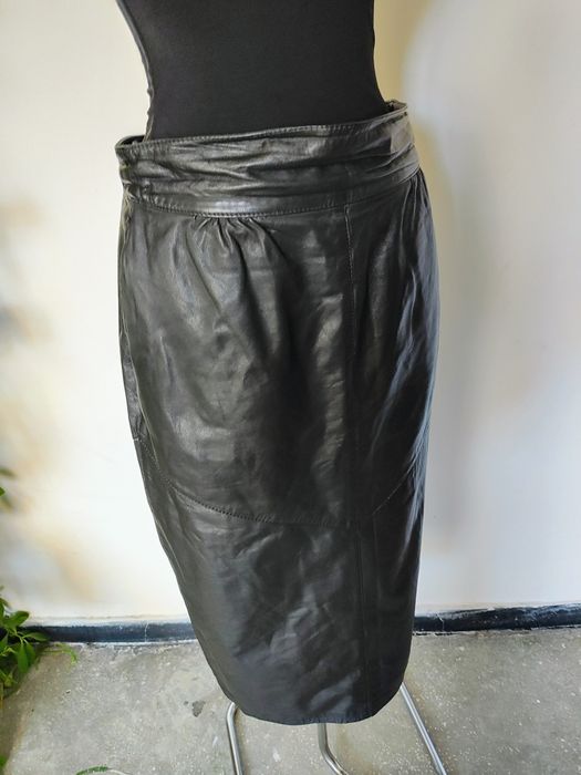 Fustă din piele naturala