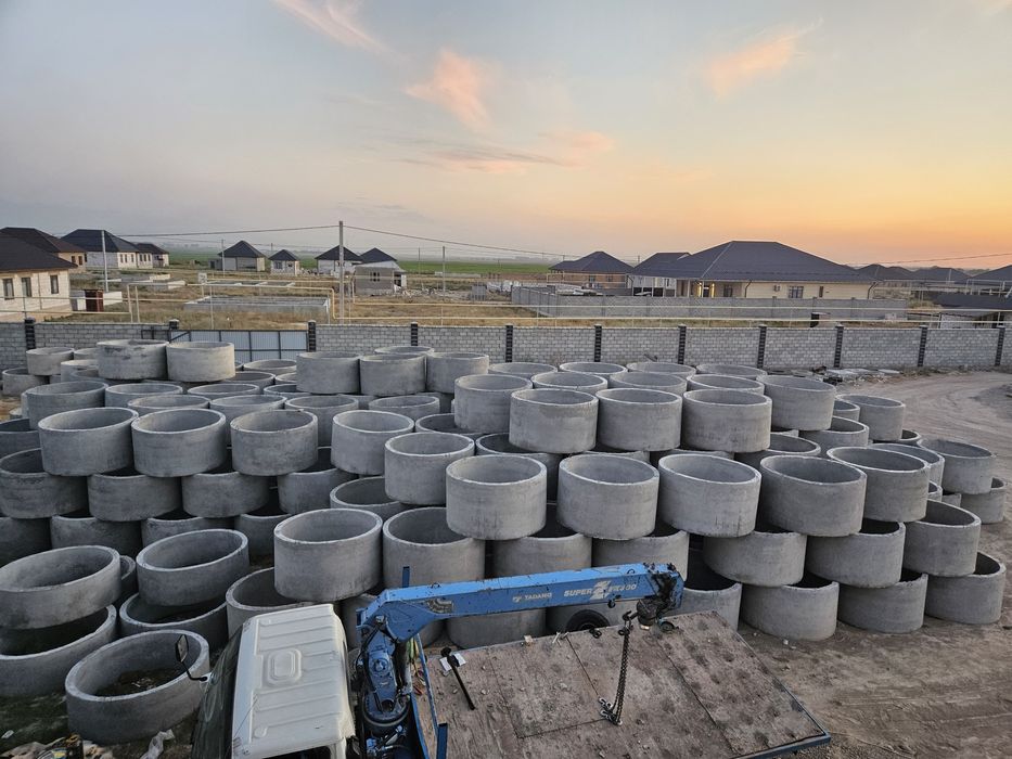 Бетонные  кольца