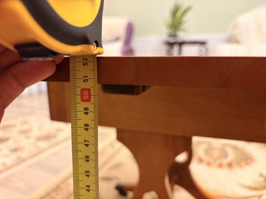 Măsuță Reprodux (Bevan Funnell) Made in England, lemn de tisă, laterale extensibile