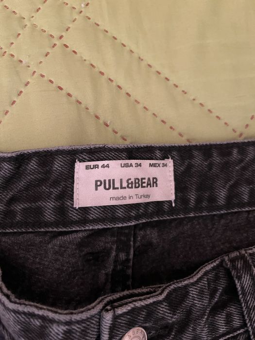 Черни широки дънки