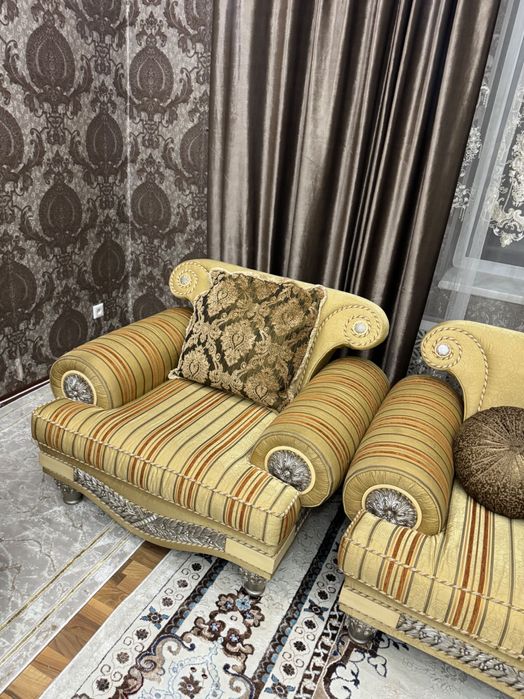 Продам диван 1 кресло б/у 135000 Алматы