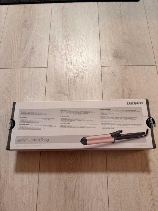 Ondulator de păr BaByliss Loose Waves 38 mm stare impecabilă, ca nou