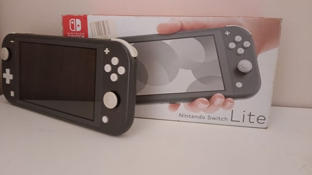 Nintendo Switch Lite, серый, прошитый