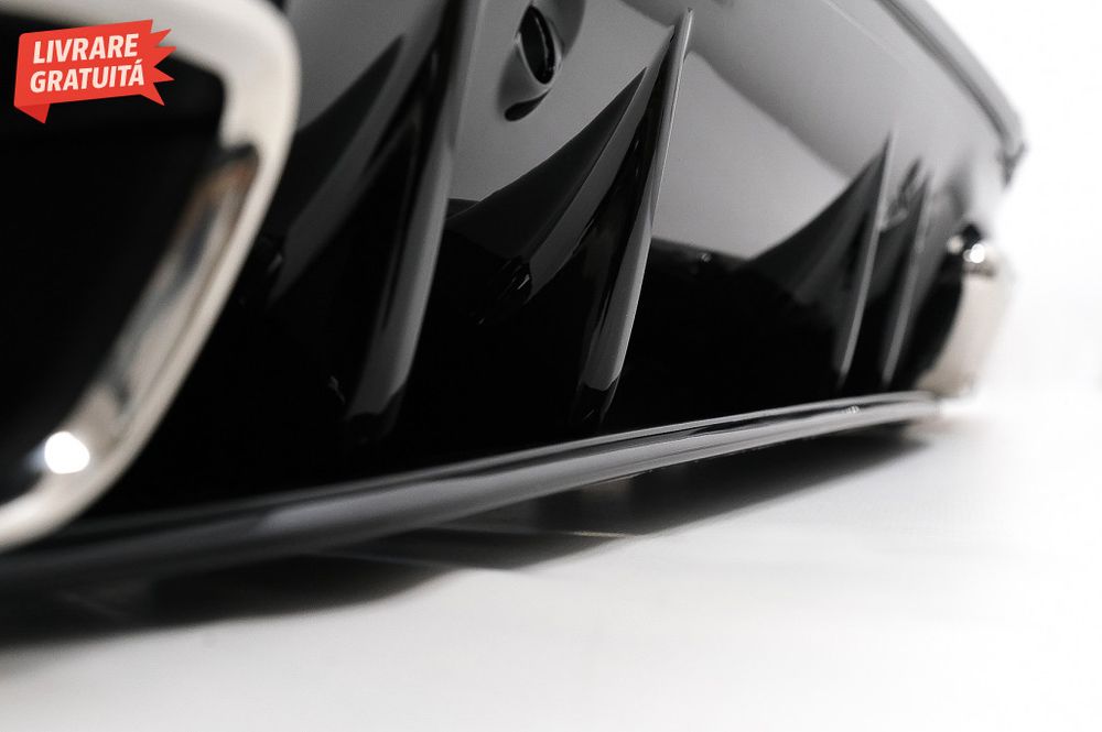 Difuzor Mercedes C-Class W205 S205 (2014-2020) C63S Design cu Ornament