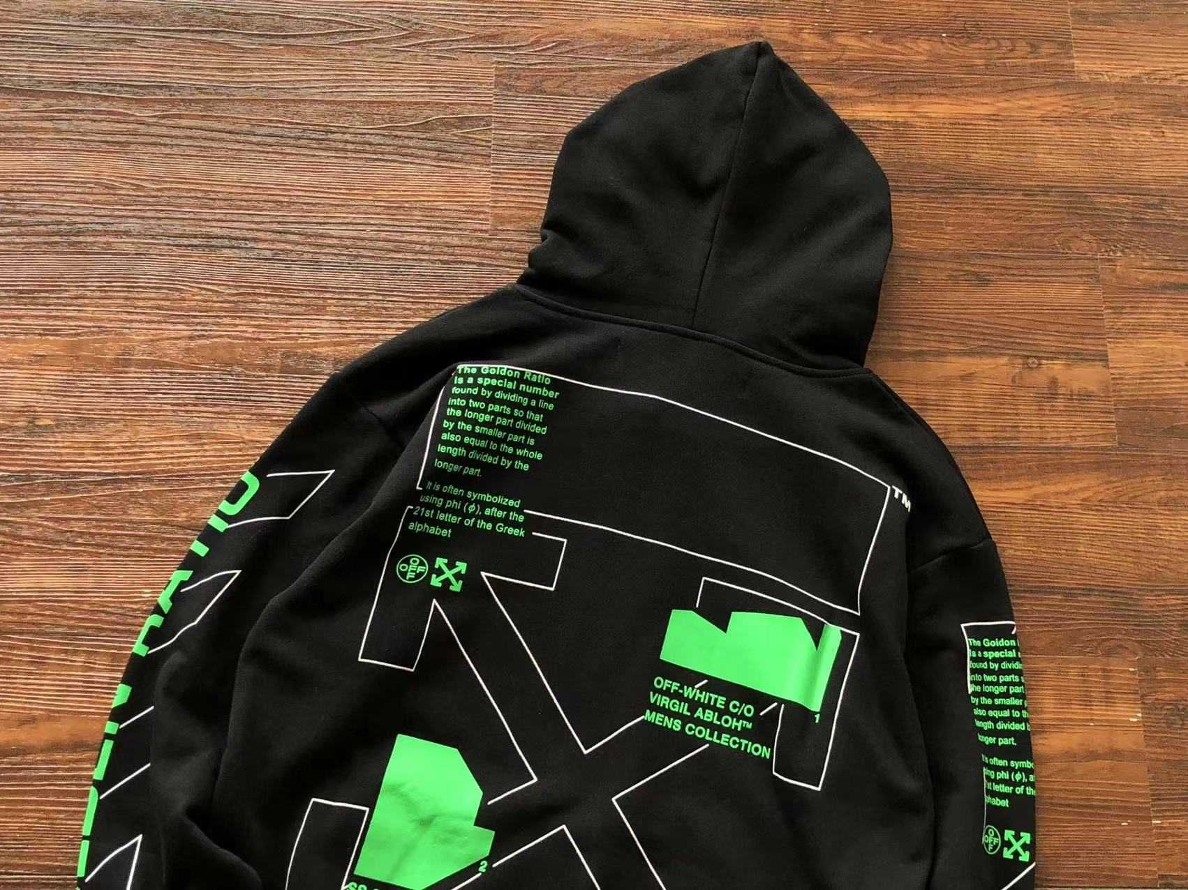 Off White Golden Ratio Arch Shapes hoodie гр. София Обеля 1 • OLX.bg