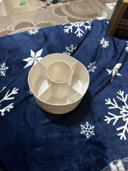 Organizator pentru cosmetice, Cutie depozitare cosmetice rotativa