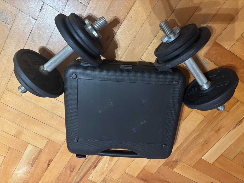 Комплект дъмбели 20 КГ