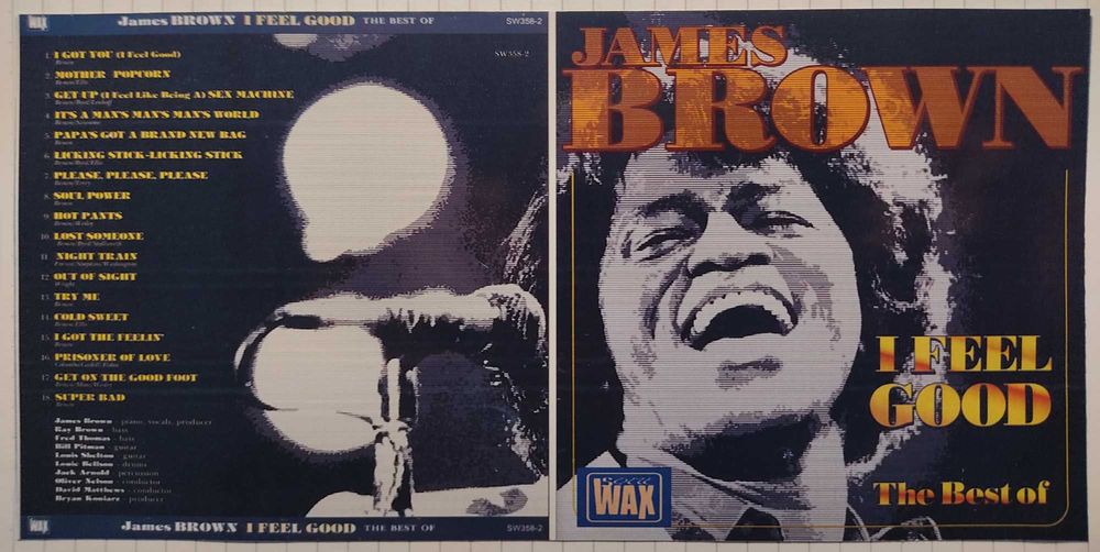 Неофициални дискове James Brown - нови 6 лв броя