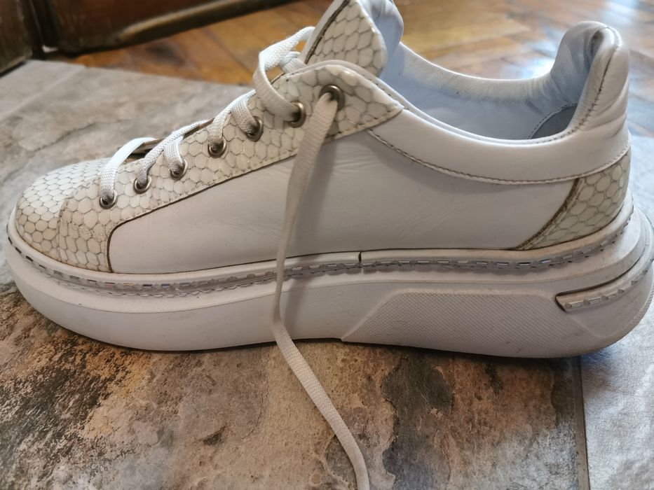 Бели кецове Massimo Zardi