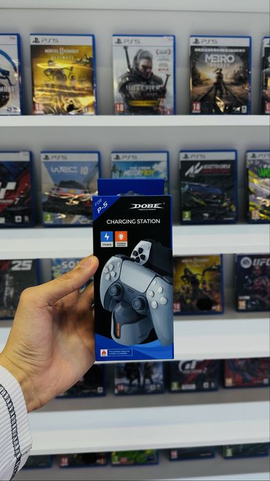 Зарядная станция для контроллеров PS5 DualSense (DOBE)