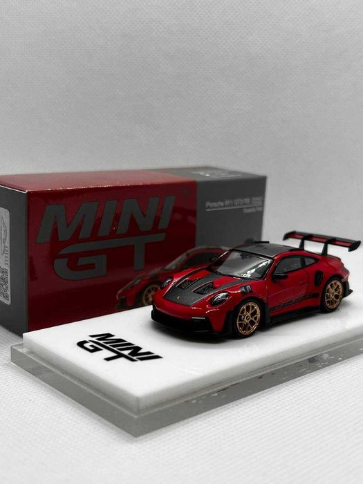 MINIGT | Hotwheels Хотвилс |  Porsche 911 GT3 RS (992) Weissach