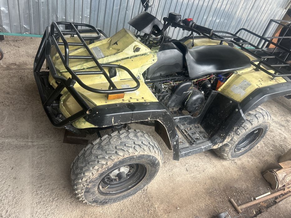 Квадцикл с прицепом