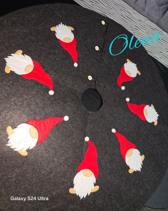 Юбка под Ёлку,ручная работа.