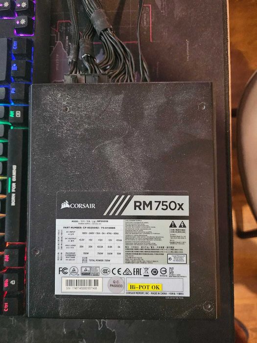 Sursa Corsair RM 750x fullmodulara 750w