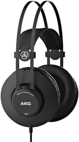 Студийни слушалки AKG K52 - Затворен тип, Професионален звук
