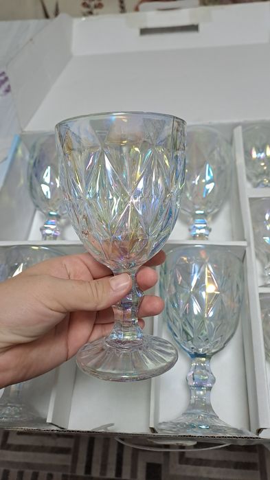Набор бокалы+рюмки