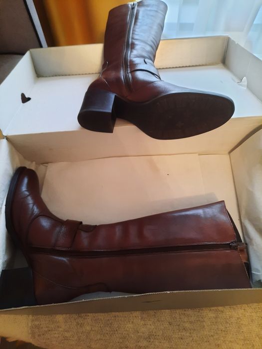 Cizme dama din piele naturala