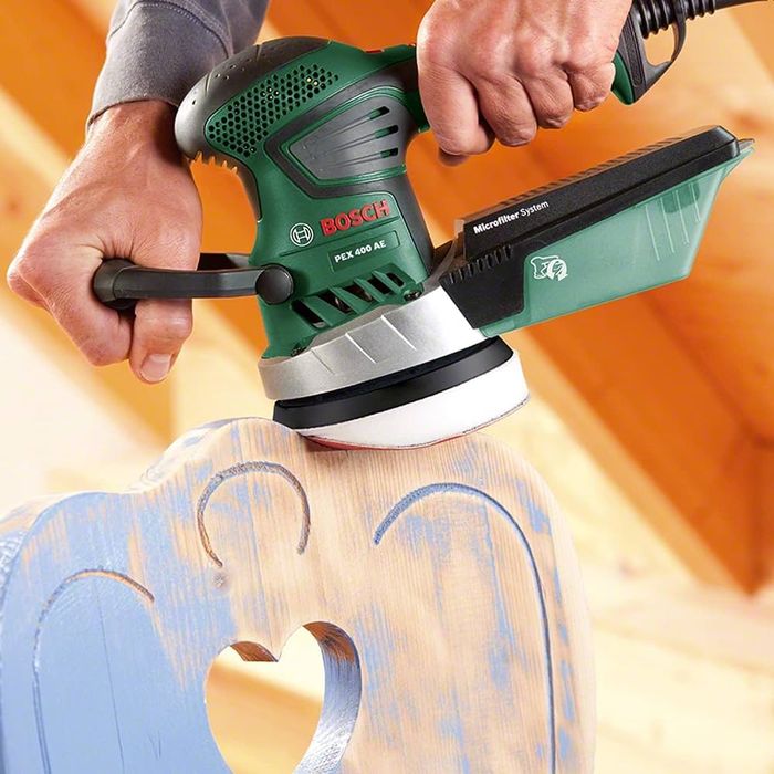 Эксцентриковая шлифмашина Bosch PEX 400 AE