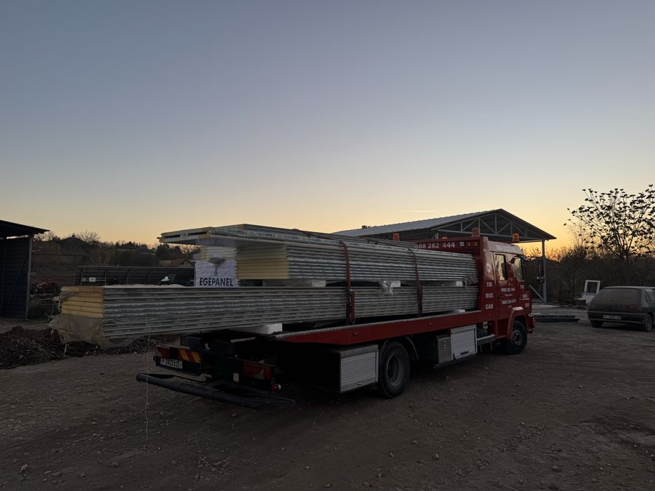 Транспорт на Мотокари, Багери, Товари, Земеделска и Строителна Техника