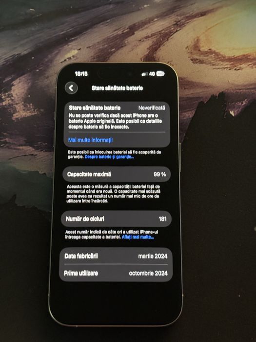 Iphone 15 pro 512gb silver
