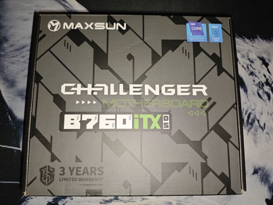 MAXSUN MS-Challenger B760ITX D5 (LGA1700) - mini ITX материнская плата