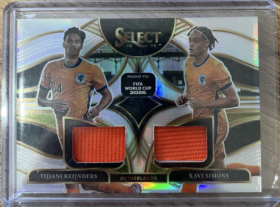 Lot 7 Carduri Panini Select FIFA World Cup 2026 - Olanda (Autograf, Dual Relic, Paralele)