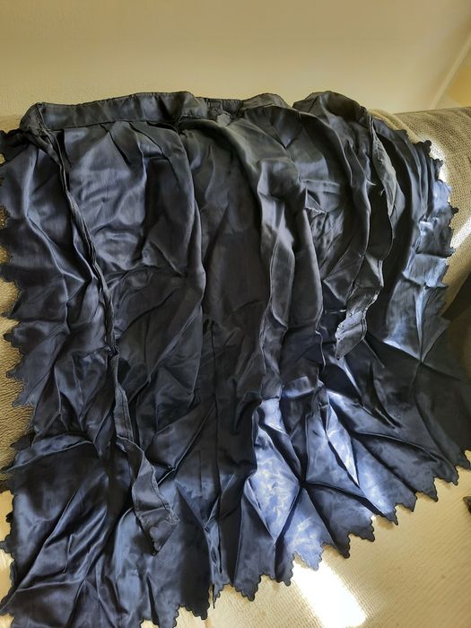 Sort dama elegant din satin, matase sau voal