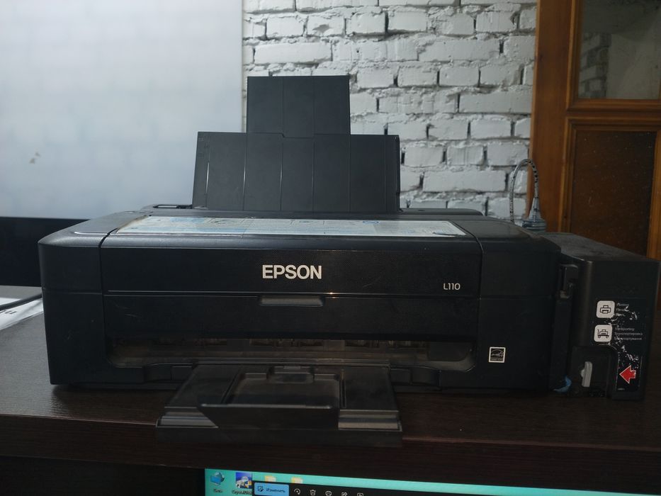 Epson l110 цветной принтер