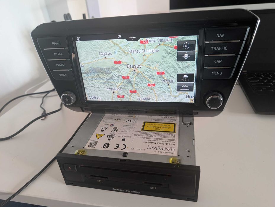 GPS Navigatie Radio Skoda Superb MIB2 High Harman  Kodiak Carplay Andr