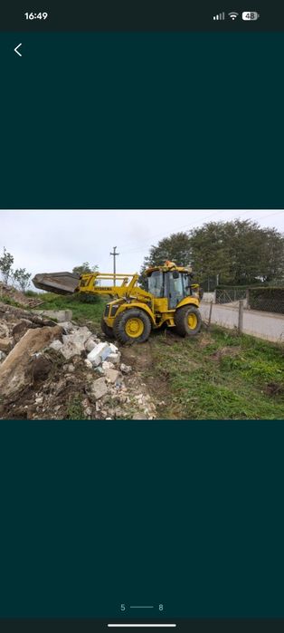 Servicii cu Buldoexcavator