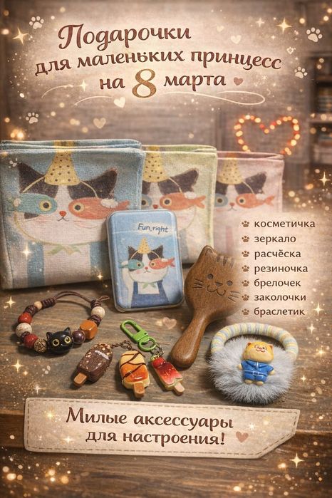 Подарки для девочек