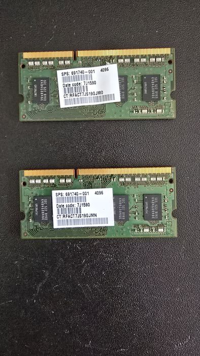Samsung RAM KIT 2X4 GB DDR3 SO-DIMM 1600 Mhz
