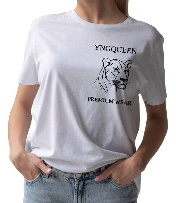 Мъжки/Дамски бродирани тениски YngPremium wear