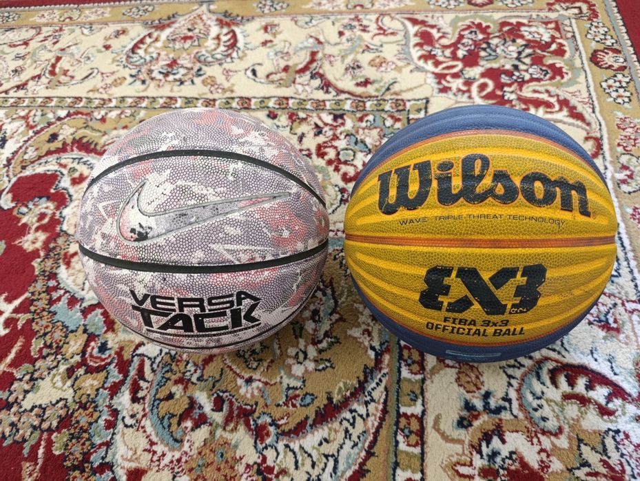 Баскетбольные мячи, wilson 3x3, Nike versa tack