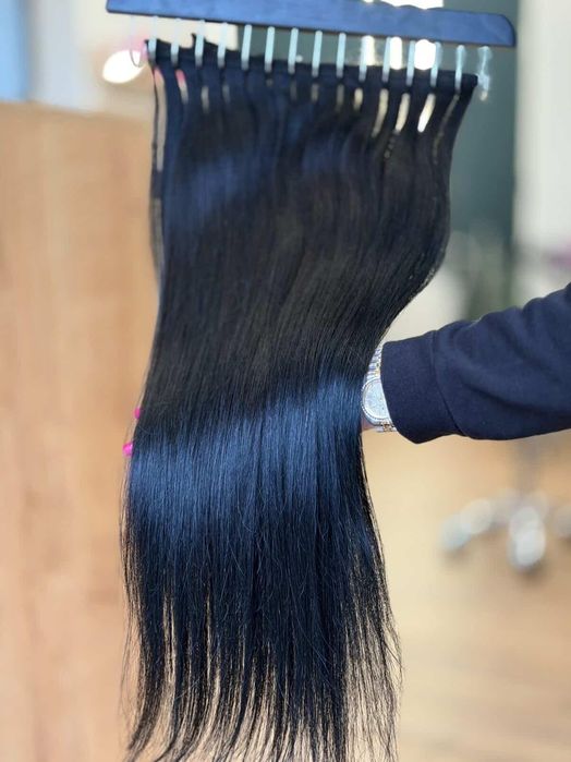 Дълга естествена коса