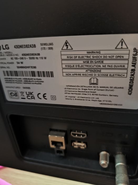 Televizor LG QNED82A