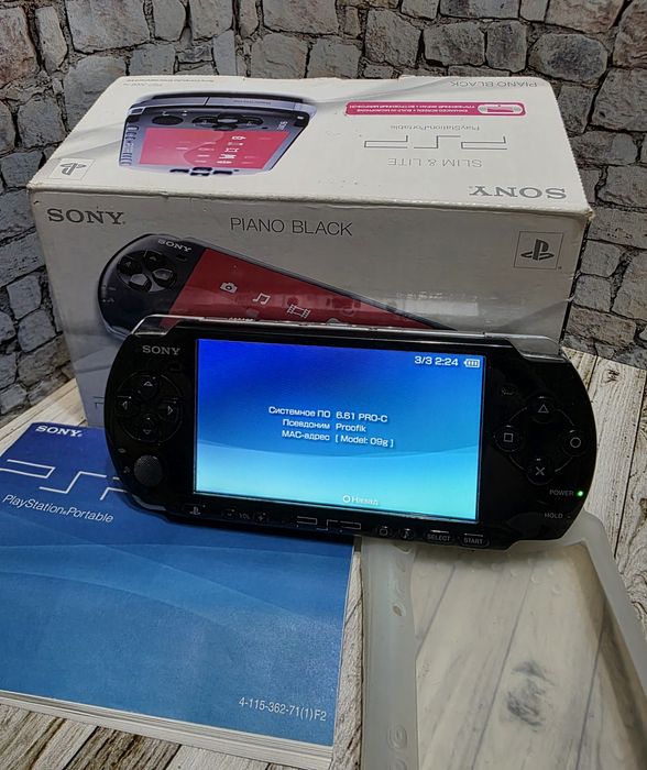 Эксклюзив PSP 3000 black